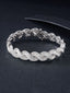 14K GOLD 7.46 CTW NATURAL H DIAMOND BRACELET