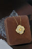 14K GOLD 1.1 CT NATURAL H DIAMOND PENDANT