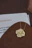 14K GOLD 1.1 CT NATURAL H DIAMOND PENDANT