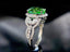 14K GOLD 4.59 CTW NATURAL TOURMALINE & DIAMOND RING