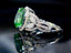 14K GOLD 4.59 CTW NATURAL TOURMALINE & DIAMOND RING