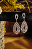 14K GOLD 1.2 CT NATURAL H DIAMOND EARRINGS