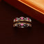 14K GOLD 0.40 CT NATURAL RUBY & DIAMOND RING