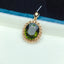 14K GOLD 3.1 CT NATURAL TOURMALINE & DIAMOND PENDANT