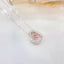 14K GOLD 0.30 CTW NATURAL PINK DIAMOND & DIAMOND NECKLACE