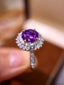 14K GOLD 3.40 CTW NATURAL SAPPHIRE & DIAMOND RING