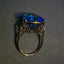 14K GOLD 19.15 CT NATURAL TOPAZ & DIAMOND RING