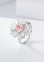 GIA CERTIFIED 14K GOLD 1.50 CT NATURAL PINK DIAMOND & DIAMOND RING