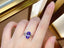 14K GOLD 3.64 CT NATURAL TANZANITE & DIAMOND RING