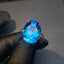 14K GOLD 14.60 CT NATURAL TOPAZ & DIAMOND RING