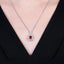 14K GOLD 1.79 CTW NATURAL RUBY & DIAMOND PENDANT