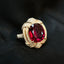 14K GOLD 5.15 CT NATURAL TOURMALINE & DIAMOND RING/PENDANT