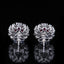 14K GOLD 1.57 CTW NATURAL RUBY & DIAMOND EARRINGS