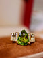 14K GOLD 3.22 CTW NATURAL TOURMALINE & DIAMOND RING