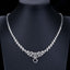 14K GOLD 1.2 CT NATURAL H DIAMOND NECKLACE