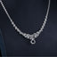 14K GOLD 1.2 CT NATURAL H DIAMOND NECKLACE