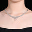 14K GOLD 1.2 CT NATURAL H DIAMOND NECKLACE