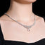 14K GOLD 1.2 CT NATURAL H DIAMOND NECKLACE