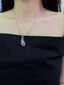 14K GOLD 0.68 CT NATURAL SAPPHIRE & DIAMOND PENDANT