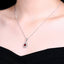 14K GOLD 0.81 CTW NATURAL RUBY & DIAMOND PENDANT