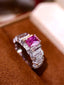 14K GOLD 2.54 CTW NATURAL PADPARADSCHA SAPPHIRE & DIAMOND RING