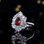 14K GOLD 2.42 CTW NATURAL RUBY & DIAMOND RING/PENDANT