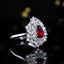 14K GOLD 2.42 CTW NATURAL RUBY & DIAMOND RING/PENDANT