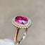 14K GOLD 1.45 CT NATURAL TOURMALINE & DIAMOND RING