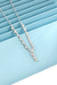 14K GOLD 1.31 CT NATURAL H DIAMOND NECKLACE