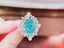 14K GOLD 5.26 CTW NATURAL PARAIBA TOURMALINE & DIAMOND RING/PENDANT