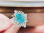 14K GOLD 5.26 CTW NATURAL PARAIBA TOURMALINE & DIAMOND RING/PENDANT