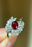 14K GOLD 1.19 CTW NATURAL RUBY & DIAMOND RING