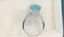 14K GOLD 9.29 CTW NATURAL AQUAMARINE & DIAMOND RING