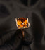 14K GOLD 5.6 CT NATURAL CITRINE & DIAMOND RING