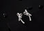 14K GOLD 0.52 CTW NATURAL H DIAMOND EARRINGS