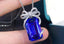 14K GOLD 15.19 CTW NATURAL TANZANITE & DIAMOND PENDANT