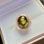 14K GOLD 5.69 CT NATURAL TOURMALINE & DIAMOND RING