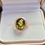 14K GOLD 5.69 CT NATURAL TOURMALINE & DIAMOND RING