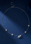 14K GOLD 0.79 CTW NATURAL H DIAMOND NECKLACE