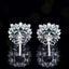 14K GOLD 2.67 CTW VIVID GREEN NATURAL EMERALD & DIAMOND EARRINGS