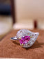 14K GOLD 2.08 CTW NATURAL PADPARADSCHA SAPPHIRE & DIAMOND RING