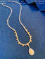 14K GOLD 8.19 CTW NATURAL YELLOW DIAMOND & DIAMOND NECKLACE