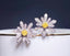 14K GOLD 1.26 CTW NATURAL YELLOW DIAMOND & DIAMOND EARRINGS