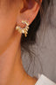 14K GOLD 0.7 CT NATURAL H DIAMOND EARRINGS