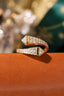 14K GOLD 1 CT NATURAL H DIAMOND RING