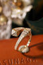 14K GOLD 1 CT NATURAL H DIAMOND RING