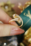 14K GOLD 1 CT NATURAL H DIAMOND RING