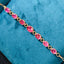 14K GOLD 5.05 CT NATURAL TOURMALINE BRACELET