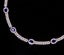 14K GOLD 15.81 CTW NATURAL SAPPHIRE & DIAMOND NECKLACE