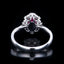 14K GOLD 0.97 CTW NATURAL RUBY & DIAMOND RING